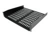 StarTech.com 2U Server Rack Shelf - Universal Vented Cantilever Tray for 19" Network Equipment Rack & Cabinet - Heavy Duty Steel - 50lb - 16" Deep (CABSHELFV) rack shelf - 2U_thumb_2