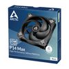 Case ACC Arctic P14 MAX Fan 14cm PWM Black_thumb_4