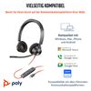 HP Poly Blackwire 3320 USB-C Stereo-Headset, für Microsoft Teams zertifiziert, + USB-C/A-Adapter_thumb_5