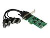 StarTech.com 4 Port PCI Express PCIe Serial Combo Card - serial adapter - 4 ports_thumb_2