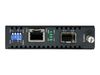 StarTech.com Gigabit Ethernet Fiber Media Converter with Open SFP Slot - Fiber to Ethernet Converter - Gigabit Ethernet Media Converter (ET91000SFP2) - fiber media converter - 100Mb LAN, 1GbE_thumb_3