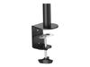 StarTech.com Desk Mount Monitor Arm 34 inch VESA Displays - Articulating Single Monitor Pole Mount - Height Adjustable Arm - Clamp/Grommet (ARMPIVOTB) - adjustable arm_thumb_2