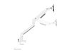Neomounts NEXT Slim DS70-250WH1 Befestigungskit - Voll beweglich - für Monitor - weiß_thumb_5