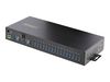 StarTech.com 16-Port Industrial USB 3.0 Hub 5Gbps, Metal, DIN/Surface/Rack Mountable, ESD Protection, Terminal Block Power, up to 120W Shared USB Charging, Dual-Host Hub/Switch (5G16AINDS-USB-A-HUB) - Hub - industriell - 16 Anschlüsse - an Rack montierbar_thumb_3