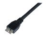 StarTech.com 1m 3 ft Certified SuperSpeed USB 3.0 A to Micro B Cable Cord - USB 3 Micro B Cable - 1x USB A (M), 1x USB Micro B (M) - Black (USB3CAUB1M) - USB cable - Micro-USB Type B to USB Type A - 1 m_thumb_2