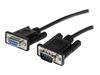 StarTech.com 0.5m Black Straight Through DB9 RS232 Serial Cable - DB9 RS232 Serial Extension Cable - Male to Female Cable - 50cm (MXT10050CMBK) - serial extension cable - 50 cm_thumb_3