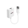 Lindy 38146 Videokabel-Adapter HDMI Typ A (Standard) DisplayPort Weiß_thumb_1