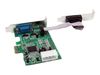 StarTech.com 2 Port Low Profile Native RS232 PCI Express Serial Card with 16550 UART - PCIe RS232 - PCI-E Serial Card (PEX2S553LP) - serial adapter - PCIe - RS-232 x 2_thumb_5