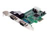 StarTech.com 2 Port Serielle PCI Express RS232 Adapter Karte - Serielle PCIe RS232 Kontroller Karte - PCIe zu Dual Serielle DB9 - 16550 UART - Erweiterungskarte - Windows & Linux (PEX2S553) - Serieller Adapter - PCIe - RS-232 x 2_thumb_1