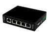 StarTech.com 5 Port Unmanaged Industrieller Gigabit Ethernet Switch - Hutschienen- / Wandmontierbar - DIN-Schienen GbE Netzwerk Switch - Switch - 5 Anschlüsse_thumb_1