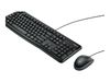 Logitech Tastatur Maus-Set MK120 - AZERTY - Schwarz_thumb_1