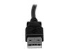 StarTech.com 3m USB 2.0 A to Left Angle B Cable Cord - 3 m USB Printer Cable - Left Angle USB B Cable - 1x USB A (M), 1x USB B (M) (USBAB3ML) - USB cable - 3 m_thumb_3