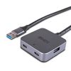 Lindy 43388 Schnittstellen-Hub USB 3.2 Gen 1 (3.1 Gen 1) Type-A 5000 Mbit/s Schwarz, Grau_thumb_2