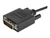 StarTech.com 3.3 ft / 1 m USB-C to DVI Cable - USB Type-C Video Adapter Cable - 1920 x 1200 - Black (CDP2DVIMM1MB) - external video adapter_thumb_6