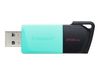 Kingston USB-Stick DataTraveler Exodia M - USB 3.2 Gen 1 (3.1 Gen 1) - 256 GB - Schwarz/Türkis_thumb_2