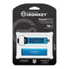 Kingston hardware-encrypted USB flash drive IronKey 200C - USB-C 3.2 Gen 1 - 16 GB - blue_thumb_4