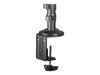StarTech.com Dual Monitor Mount - Supports Monitors 13" to 27" - Adjustable - Desk Clamp or Grommet-Hole Desk Mount for Dual VESA Monitors - Black (ARMBARDUOG) - stand_thumb_5