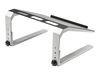 StarTech.com Adjustable Laptop Stand - Heavy Duty Steel & Aluminum - 3 Height Settings - Tilted - Ergonomic Laptop Riser for Desk (LTSTND) notebook stand_thumb_4