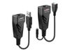 LINDY USB 2.0 Cat.5 Extender - transmitter and receiver - USB extender - USB, USB 2.0_thumb_1