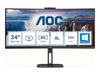 AOC LED Curved-Display Value-line CU34V5CW/BK - 86.4 cm (34") - 3440 x 1440 WQHD_thumb_1