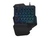 LogiLink RGB One Hand Gaming Keyboard - Black_thumb_1