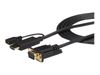StarTech.com HDMI to VGA Cable - 10 ft / 3m - 1080p - 1920 x 1200 - Active HDMI Cable - Monitor Cable - Computer Cable (HD2VGAMM10) - Videokonverter - Schwarz_thumb_1