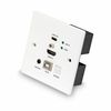 Lindy 150m Cat.6 HDMI 4K60 & Type C HDBaseT UK Wall Plate KVM Extender, Transmitter_thumb_4