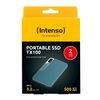 Intenso External SSD TX100 - 2 TB - USB 3.2 - Grey/Blue_thumb_3
