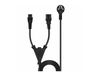 Cable Lindy Schuko to C13+C5 Y-Power Cord 2m Black_thumb_2