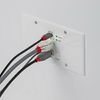 Lindy 150m Cat.6 HDMI 4K60 & Type C HDBaseT EU Wall Plate KVM Extender, Transmitter_thumb_5
