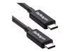 StarTech.com 2m Thunderbolt 3 (20Gbit/s) USB-C Kabel - Thunderbolt, USB und DisplayPort kompatibel - Thunderbolt-Kabel - 2 m_thumb_1