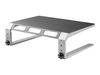 StarTech.com Monitor Riser Stand - For up to 32" Monitor - Height Adjustable - Computer Monitor Riser - Steel and Aluminum (MONSTND) - stand_thumb_1