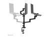 Neomounts DS20-425BL2 mounting kit - full-motion adjustable arm - for LCD display / notebook - black_thumb_3