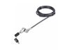 StarTech.com 3-in-1 Laptop Lock Compatible w/Noble Wedge/Nano/K-Slot - Sicherheitskabelschloss - TAA-konform_thumb_1