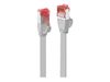 Cable Lindy Cat.6 U/UTP Flachband 2m Grey_thumb_2