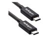 StarTech.com 50cm Thunderbolt 3 (40Gbit/s) USB-C Kabel - Thunderbolt, USB und DisplayPort kompatibel - Thunderbolt-Kabel - 50 cm_thumb_1