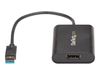 StarTech.com USB 3.0 to DisplayPort Adapter - 4K 30Hz - External Video & Graphics Card - Dual Monitor Display Adapter - Supports Windows (USB32DPES2) - DisplayPort adapter - USB Type A to DisplayPort - TAA Compliant - 20 cm_thumb_2