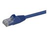 StarTech.com 2m CAT6 Ethernet Cable - Blue Snagless Gigabit CAT 6 Wire - 100W PoE RJ45 UTP 650MHz Category 6 Network Patch Cord UL/TIA (N6PATC2MBL) - patch cable - 2 m - blue_thumb_2