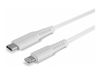 Cable Lindy USB C an Lightning Kabel weiß 0,5m_thumb_2