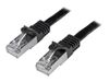 StarTech.com 3m Black Cat6 / Cat 6 Shielded (SFTP) Patch Cable 3 m - patch cable - 3 m - black_thumb_2