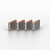 Lindy 40428 Schnittstellenblockierung Türblockierschlüssel USB Typ-C Grau, Orange 4 Stück(e)_thumb_2