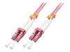 Cable Lindy LWL Duplex LC/LC OM4 2m_thumb_2