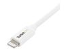 StarTech.com 1m Apple 8 Pin Lightning Connector auf USB Kabel - Weiß - USB Kabel für iPhone / iPod / iPad - Ladekabel / Datenkabel - Lightning-Kabel - Lightning / USB - 1 m_thumb_5