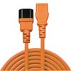 Lindy 30475 Stromkabel Orange 2 m C13-Koppler C14-Koppler_thumb_2
