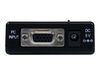 StarTech.com High Resolution VGA to Composite (RCA) or S-Video Converter - PC to TV Video Adapter - 1600x1200 RGB to TV (VGA2VID) - video converter - black_thumb_2