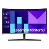 Samsung Curved LCD-Display Essential S3 LS32D396GAU - 81.3 cm (32") - 1920 x 1080 Full HD_thumb_1
