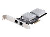 StarTech.com 2-Port 10Gbps PCIe Network Adapter Card, Network Card for PCs/Servers, Full-Height/Low-Profile PCIe Ethernet Card w/Jumbo Frames, NIC/LAN Interface Card - Marvell AQC113CS Chipset, PXE Boot (ST10GSPEXNDP2) - network adapter - PCIe 3.0 x4 - 10_thumb_3