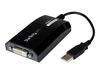 StarTech.com USB to DVI Adapter - 1920x1200 - External Video & Graphics Card - Dual Monitor Display Adapter Cable - Supports Mac & Windows (USB2DVIPRO2) - USB / DVI adapter - USB to DVI-I - 27 m_thumb_2
