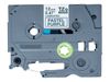 Brother laminiertes Schriftband P-Touch TZe-MQF31 - 12 mm x 4 m - Schwarz auf Pastell lila_thumb_1