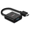 Lindy 38291 Videokabel-Adapter 0,1 m HDMI Typ A (Standard) VGA (D-Sub) Schwarz_thumb_3